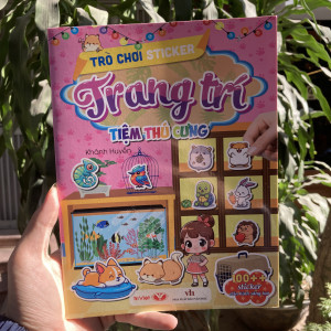 Trò chơi Sticker - Tiệm thú cưng